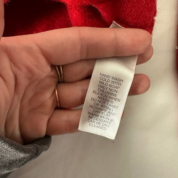 Vintage Jones New York Sport 100% Lambs Wool Christmas Winter Snowman Sweater - Picture 6 of 8